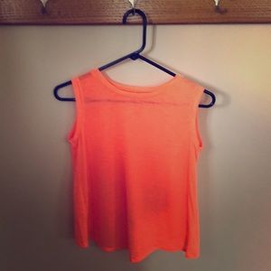 Burnout flyaway back tee by Zella Girl